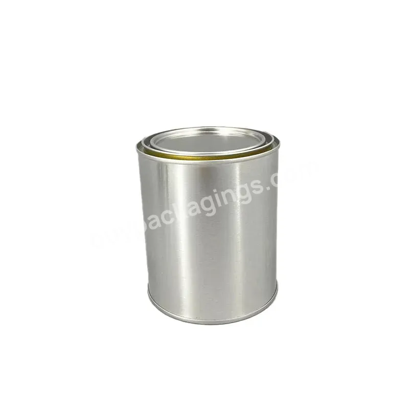 4oz Candle Tin Can 8oz Small Round Tin Can For Candle Packaging