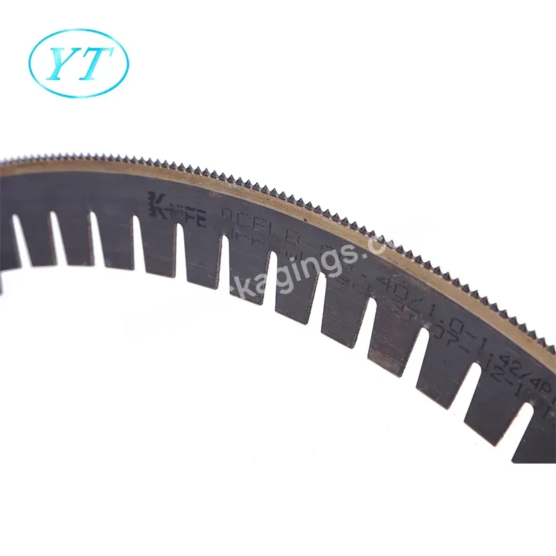 4pt*25.4mm 10t Rotary Die Cutting Rule Steel Blade For Rotary Cutting Die