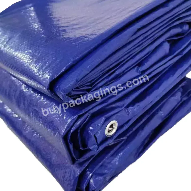 4x5 High Performance Heavy Duty Water Proof 3-layer Pe Tarpaulin Tarp For Covering