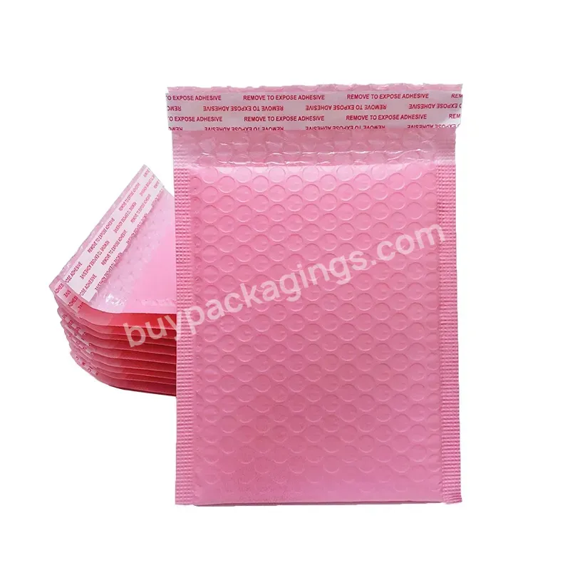 4x6 Inch Light Pink Bubble Mailer Self Seal Padded Envelopes Poly Bubble Mailers