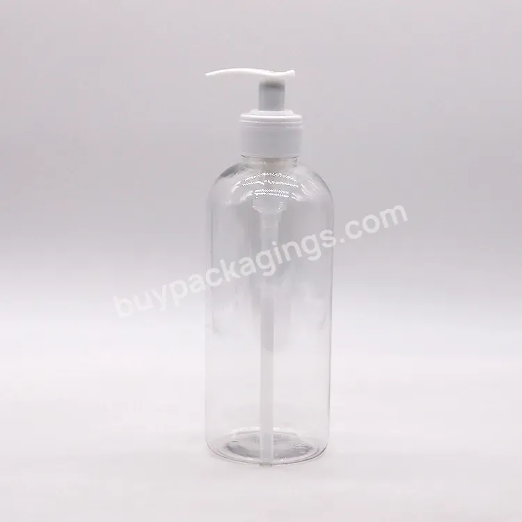 500ml 1000ml Empty Transparent Hand Sanitizer Plastic Round Trigger Spray Bottle With Sprayer For Cleaner Spray