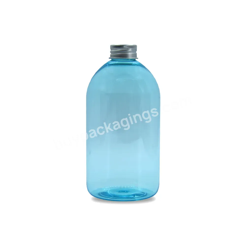 500ml Empty Pet Plastic Bottle Blue Color With Cap Pump Trigger Sprayer