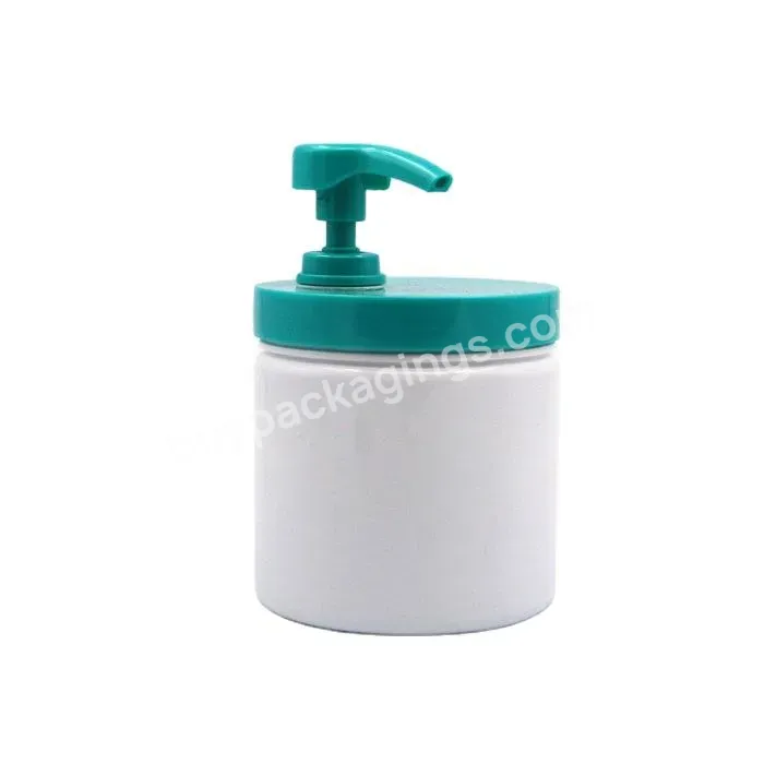 500ml Empty Pet Plastic Jars With Lotion Pump - Buy 500ml Pet Jars,Pet Plastic Jars,500ml Pet Plastic Jars.