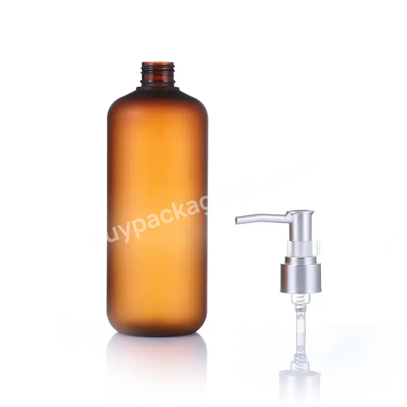 500ml Pet Plastic Shoulder Bottles Shampoo And Conditioner Wash Bottle Cosmetics Plastic Bottle