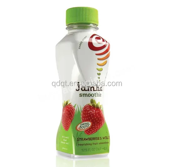 500ml Strawberry Juice Bottle Label