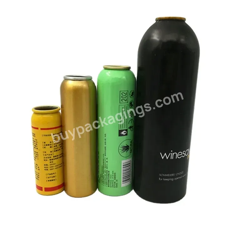 50/100/150/200/250/300/350/400ml Aluminum Aerosol Bottles Cans Manufacturer/wholesale Manufacturer