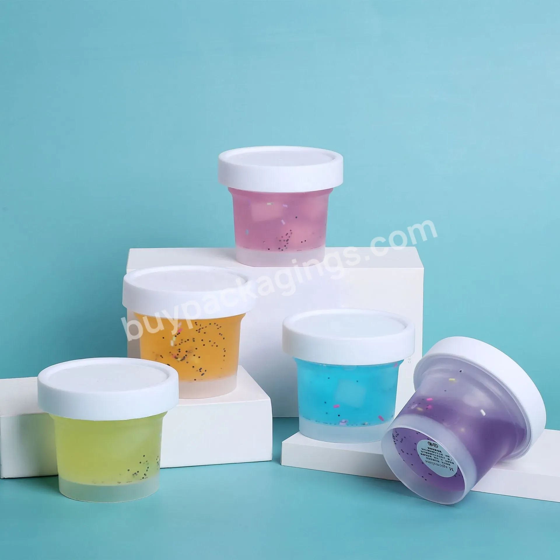 50g 100g Cosmetic Cream Pet Plastic Jar Body Lotion Face Mask Skin Care Cosmetic Packaging