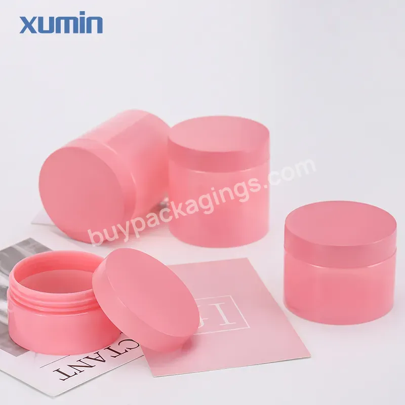 50g 80g 100g 120g 130g 200g 250g Pink Jar Container 8oz Pink Cosmetic Jar Packaging Pink Jars With Lids