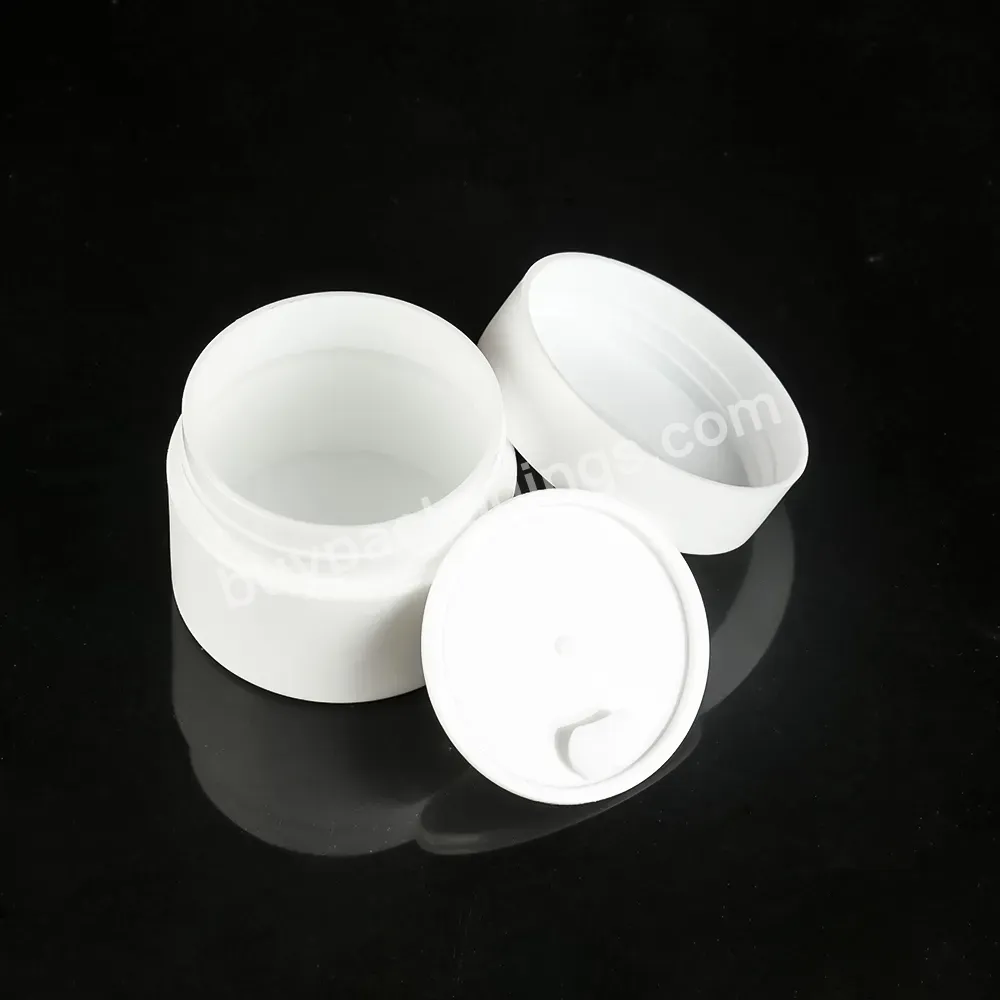 50g Empty Cream Jar Cosmetic Jar Makeup Container Round Refillable Bottle Skincare Neck Cream Packaging Plastic Box