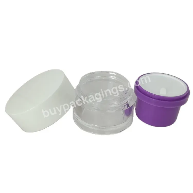 50g Refillable Eco Friendly Cosmetic Jar Container Replaceable Cream Jar Sustainable Cosmetic Packaging For Skin Care