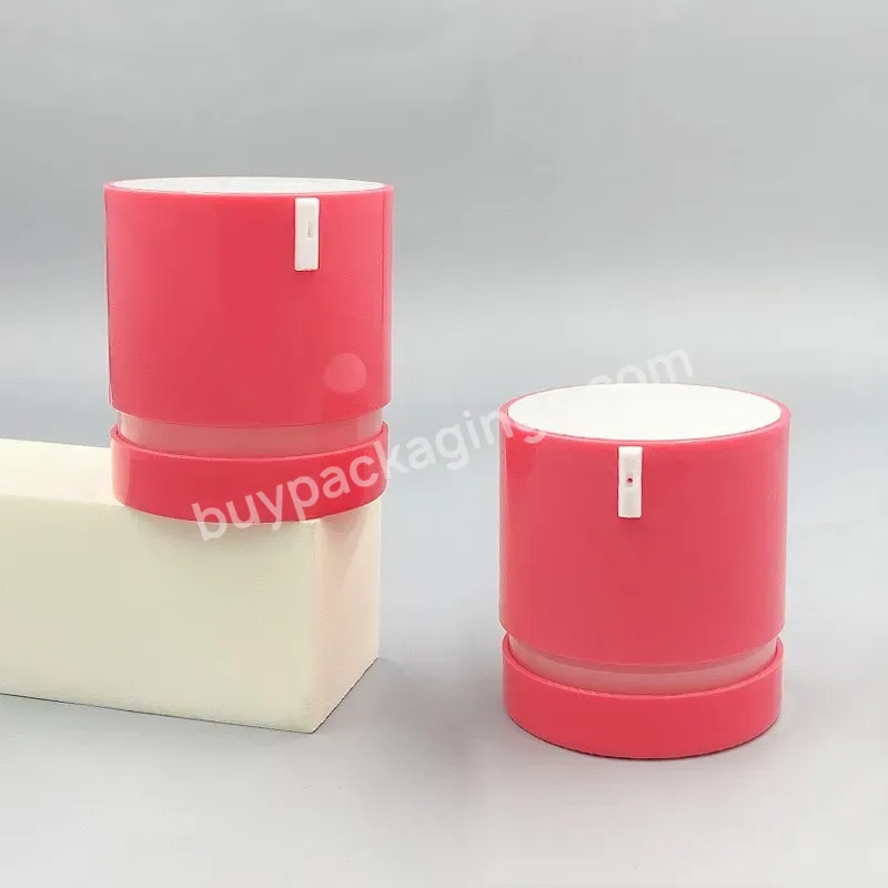 50g Round Luxury Airless Cream Jar New Design Cream Packaging Jar Jars With Lids Skin Care Cream