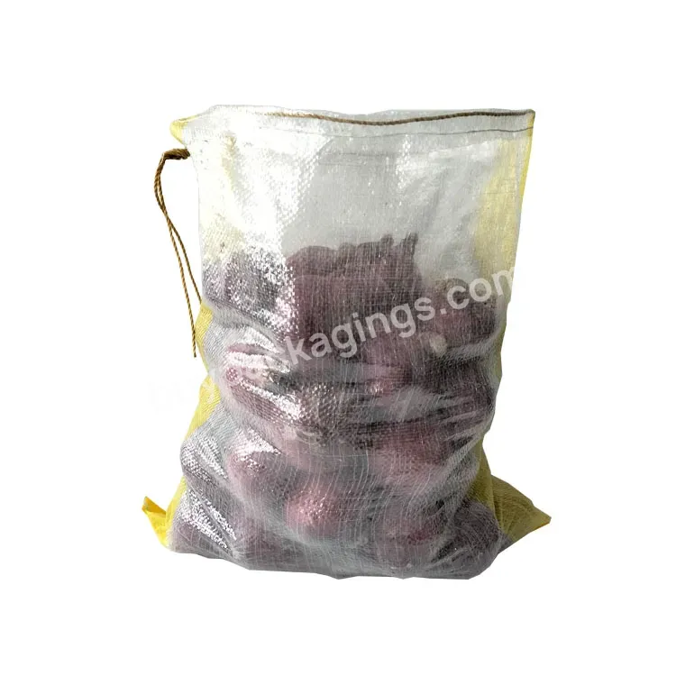 50kg 25kg Custom Pp Woven Bag Sack For Rice