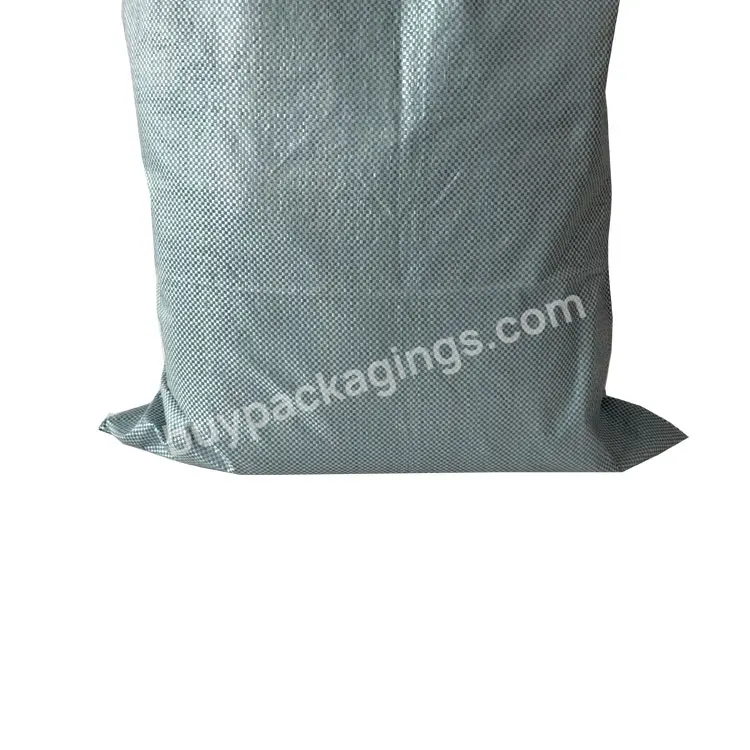 50kg Polypropylene Bags 50kg Firewood Chicken Feed Bags Polypropylene 20kg Pp Woven Bag 50kg Sack