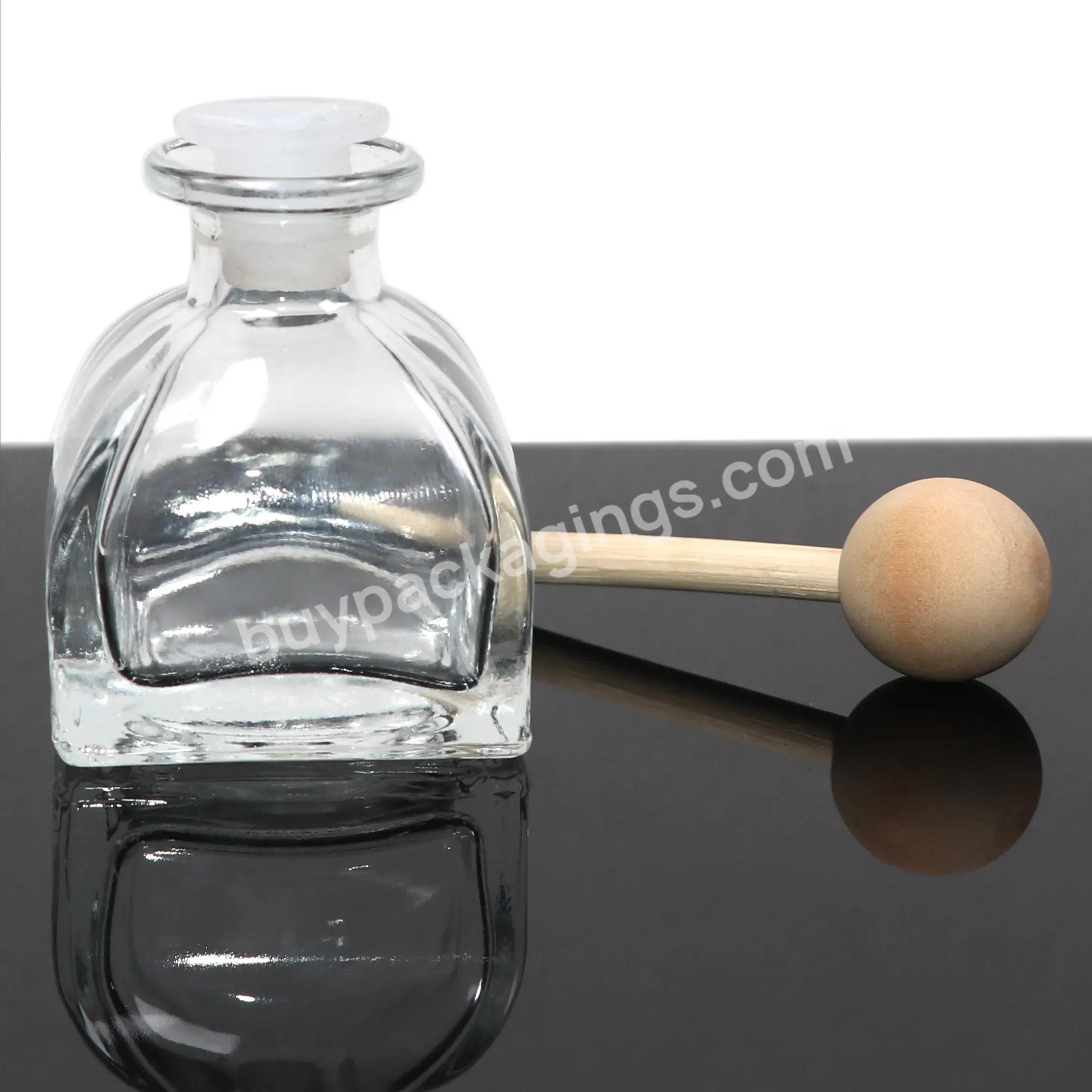 50ml 100ml 120ml Empty Refillable Glass Aromatherapy Diffuser Bottle Fragrance Storage Container