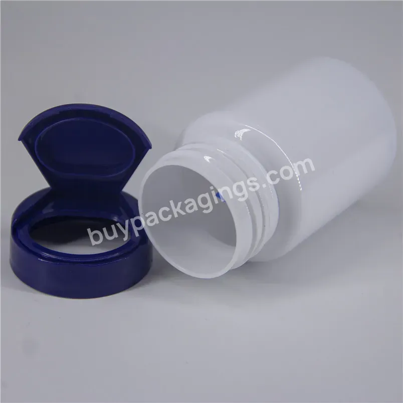 50ml 100ml 150ml 200ml 250ml Black White Capsule Medicine Plastic Eco Friendly Pet Pill Bottle