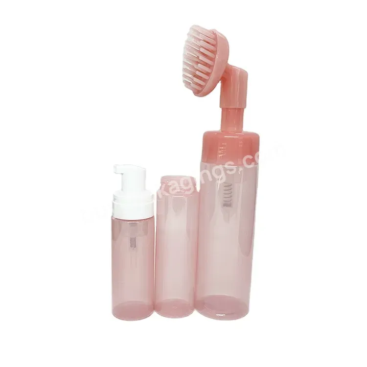 50ml 100ml 200ml Plastic Pink Color Hand Soap Dispenser Foamer Bottle Pump / Liquid Soap Wholesale Cosmetic Foam Bottle