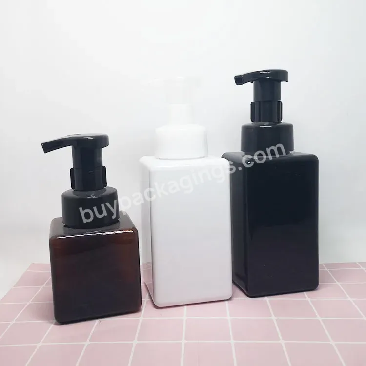 50ml 60ml 100ml 2oz Cosmetics Packaging Pink White Nude Foaming Lash Cleanser Plastic Foam Pump Bottle With Gold Pump Caps