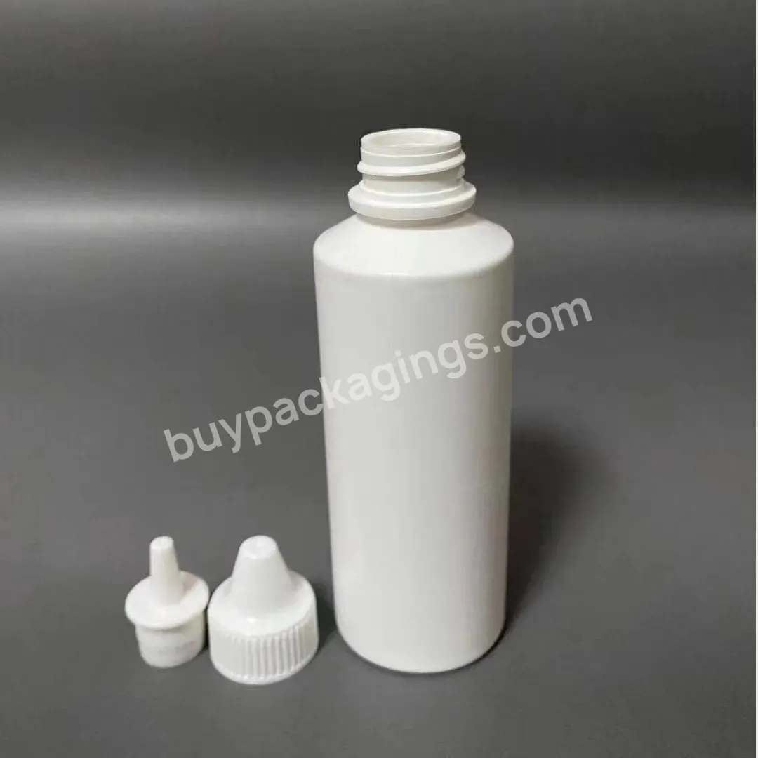 50ml 60ml 80ml 100ml 120ml 150ml Pet Medicine Hdpe Plastic Squeeze Dropper Bottles With Twist Top