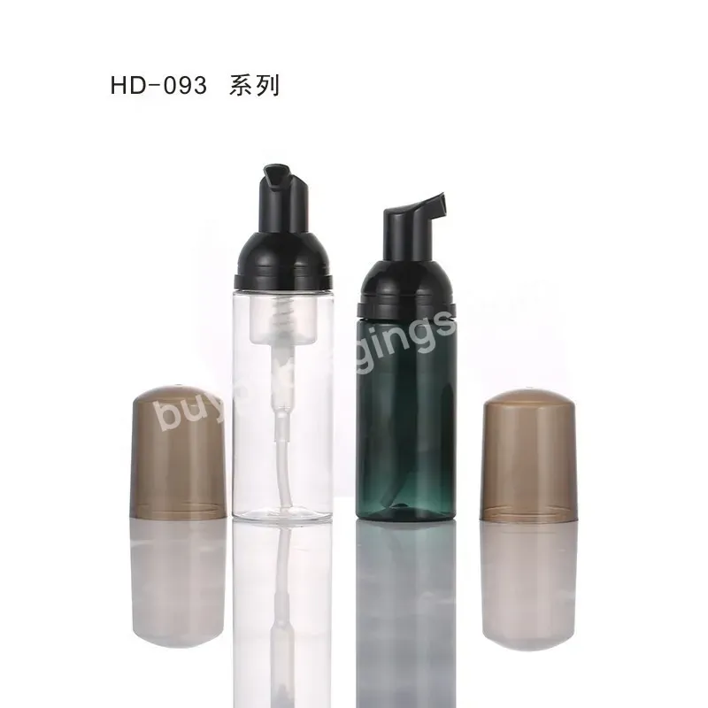 50ml 60ml 80ml 100ml Plastic Pet Mousse Soap Foam Pump Bottles For Facial Cleanser Wash Bottle Hand Sanitizer Foam Bottles