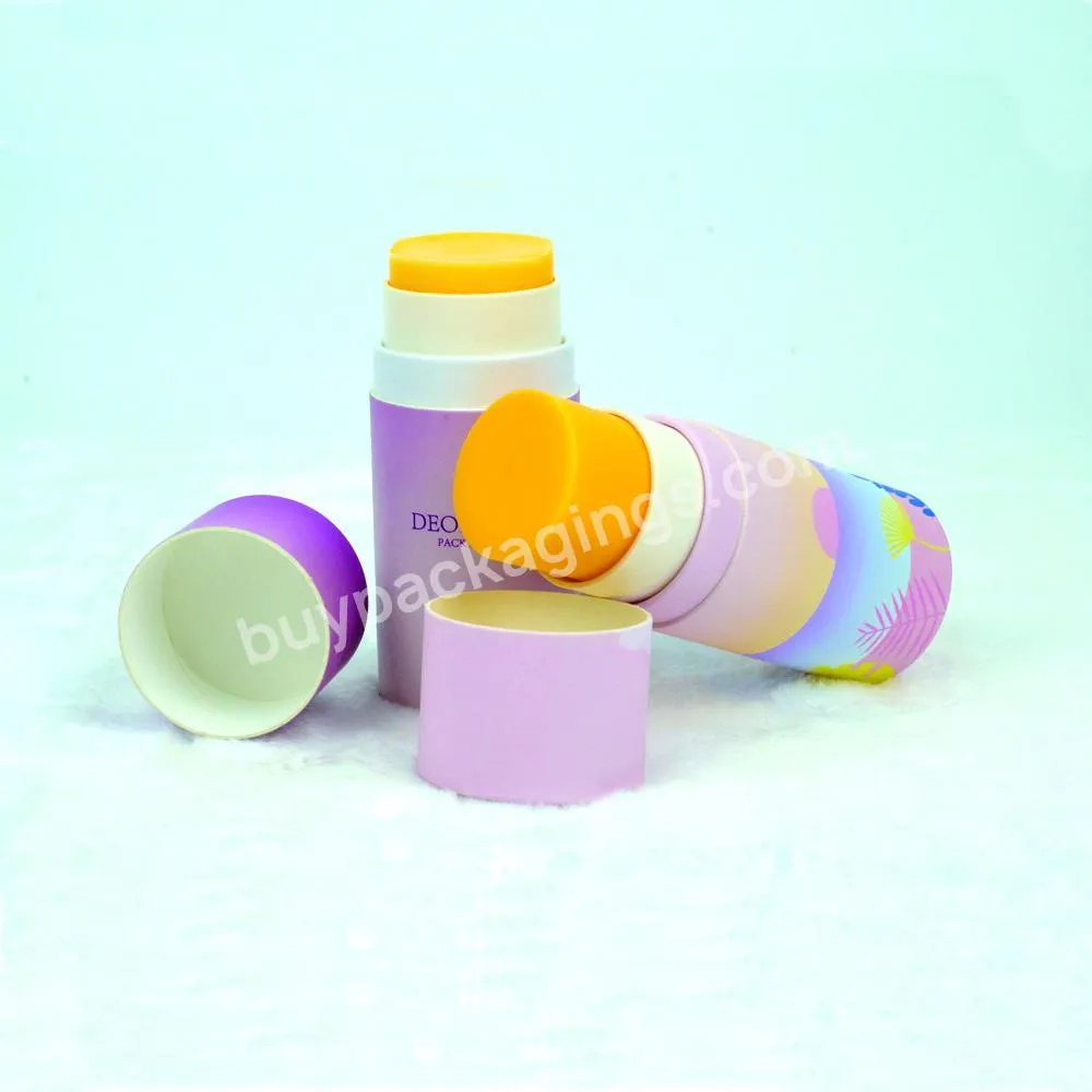 50ml 75g empty deodorant container twist up deodorant tube 30g deodorant wide stick container