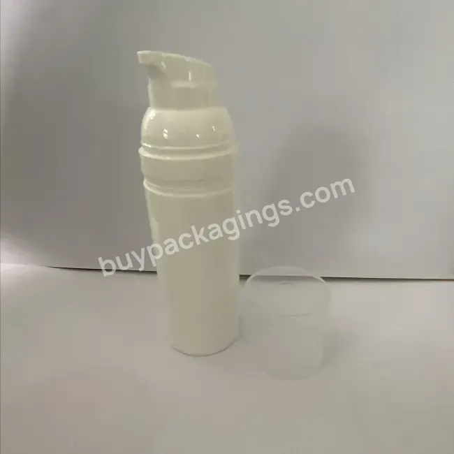 50ml Airless Vacuum Pump Press Bottle Empty Refillable Lotion Dispenser Pp Plastic Airless Bottle Pump Dispenser For Cosmetics