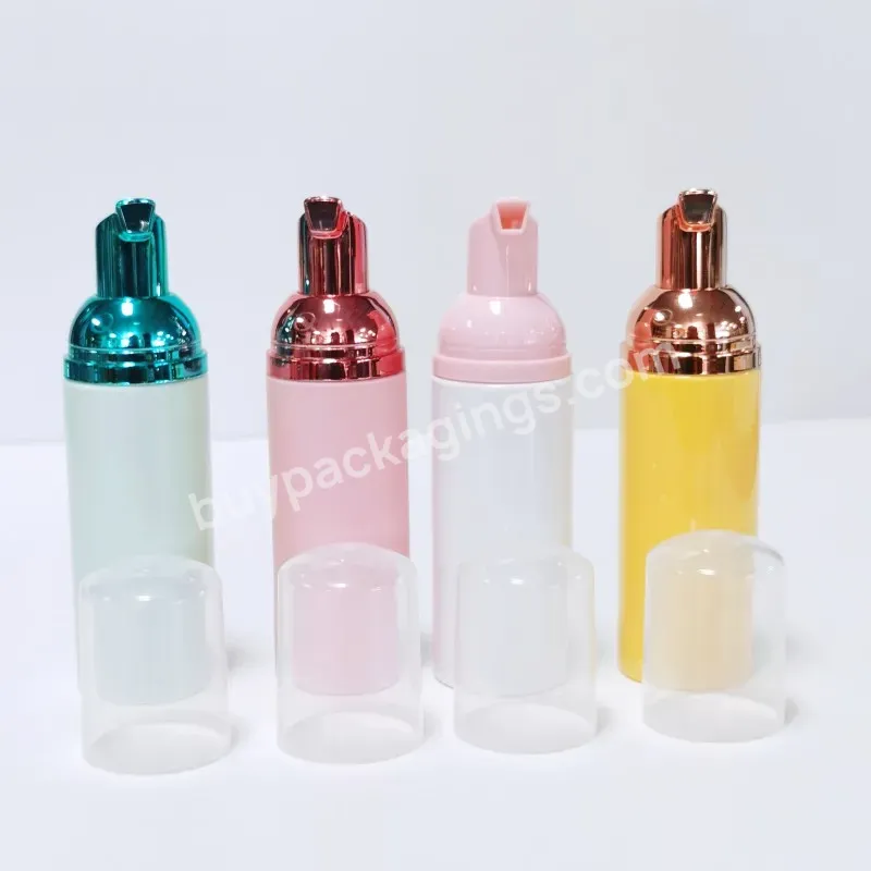 50ml Empty Facial Foaming Plastic Lash Shampoo Bottles Eyelash Extension Soap Foam Pump Cleanser Foam Bottle