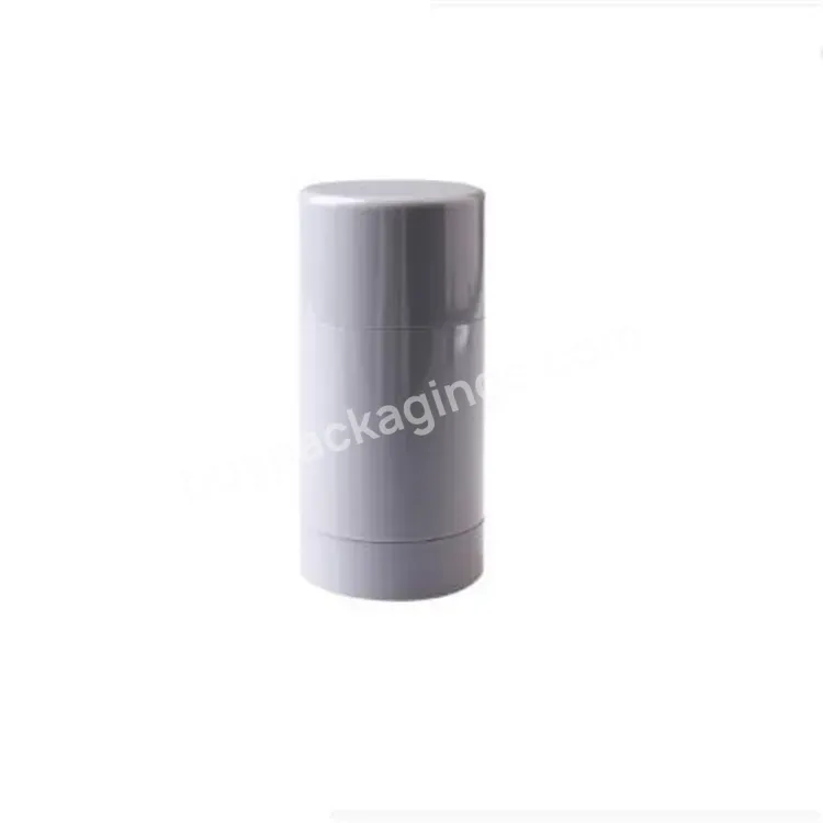 50ml Empty Stick Container Antiperspirant Solid Stick Balm Body Refill Deodorant Stick Bottle Matte White