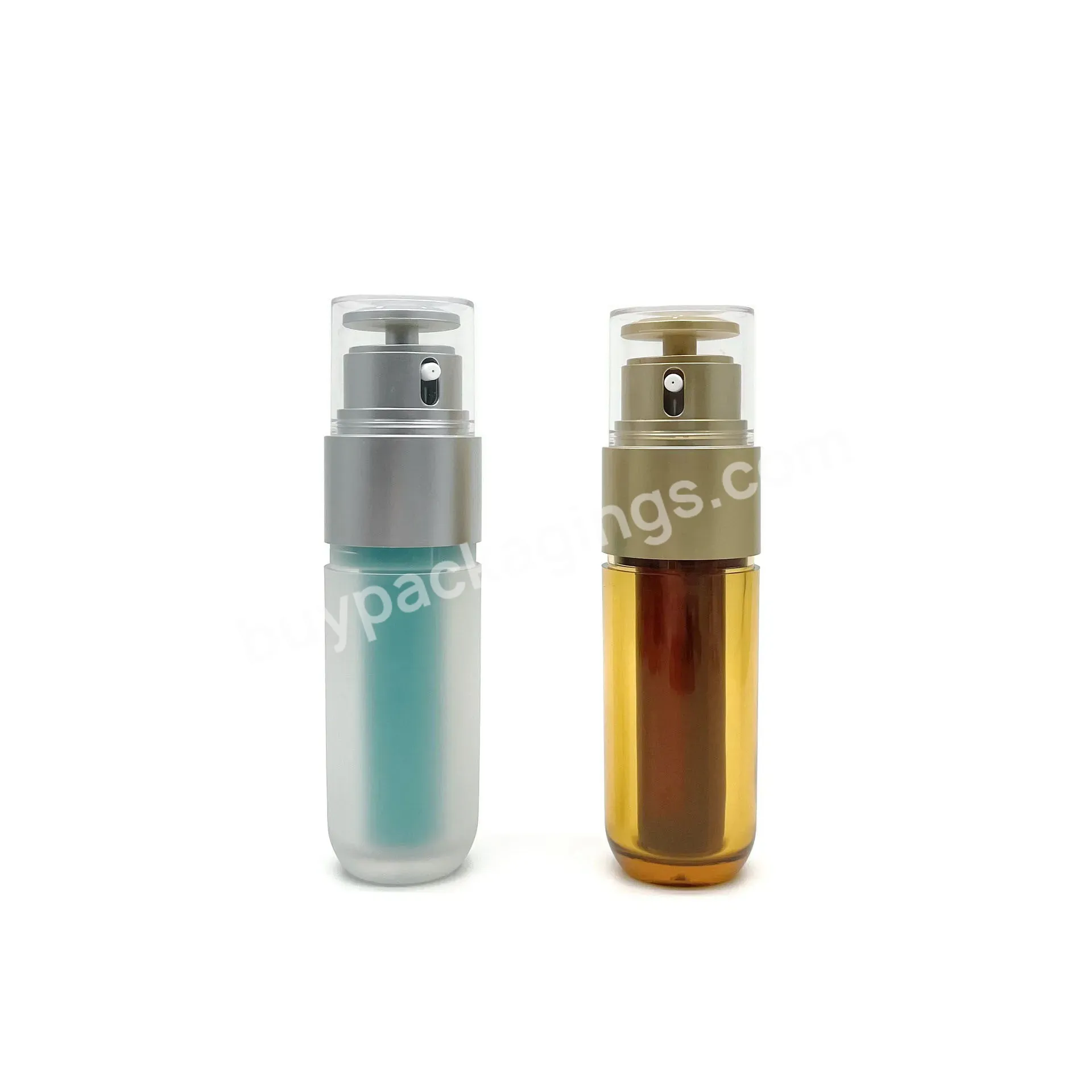 50ml Hot Sale Double Tube Essence Bottle Plastic Lotion Empty Bottle Skincare Plastic Bottle