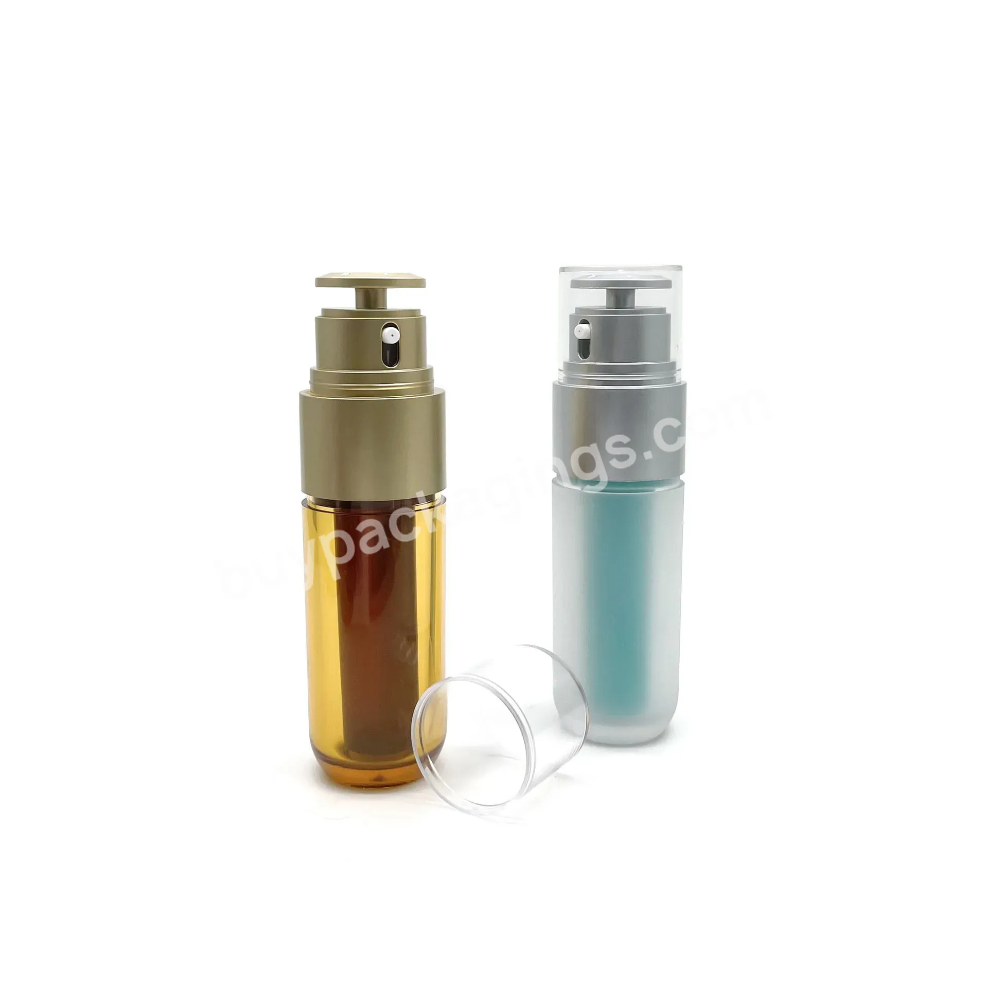 50ml Hot Sale Double Tube Essence Bottle Plastic Lotion Empty Bottle Skincare Plastic Bottle