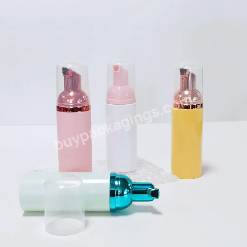 50ml Pet Plastic Empty Travel Soap Foam Pump Bottle Dispenser For Cosmetics Skin Care Packaging