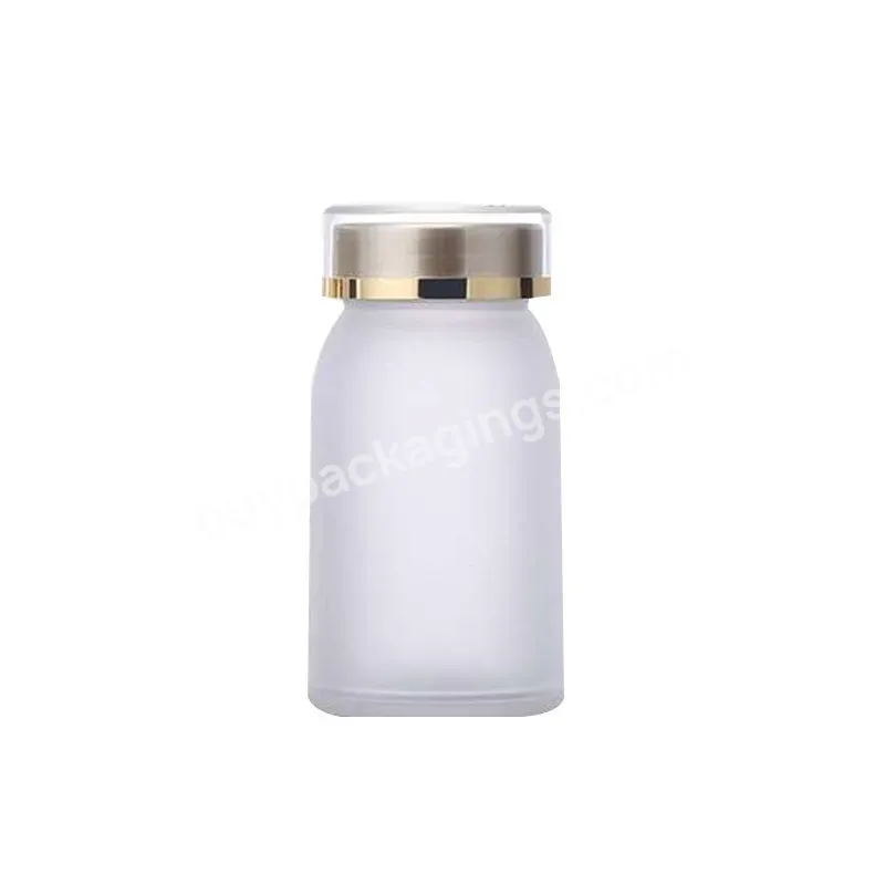 50ml Wholesale Tall Brown Oral Liquid Bottle Cough Syrup Bottle With Safety Cap