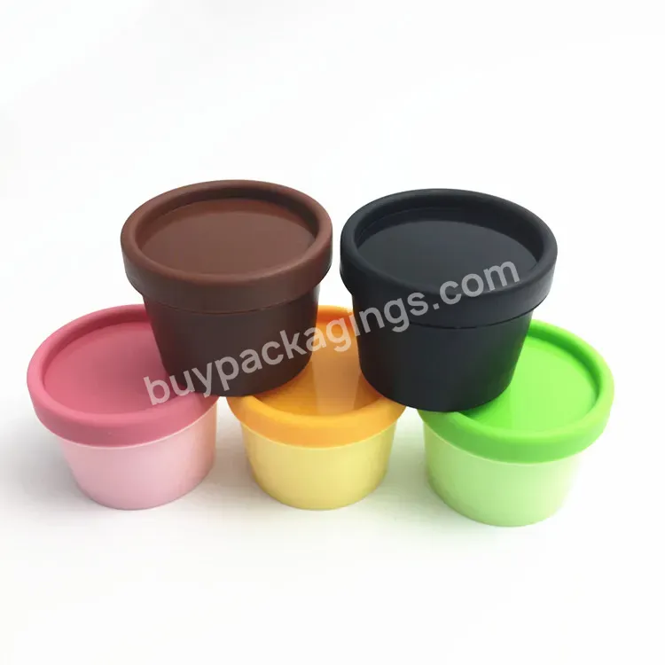 50ml,100ml,200ml Low Price Pp Single Wall Empty Cosmetic Face Cream Jar