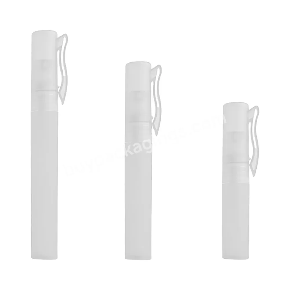 5/8/10ml Empty Plastic Perfume Bottle Atomizer Spray Tube Mini Travel Refillable Bottle Perfume Pen Empty Tube