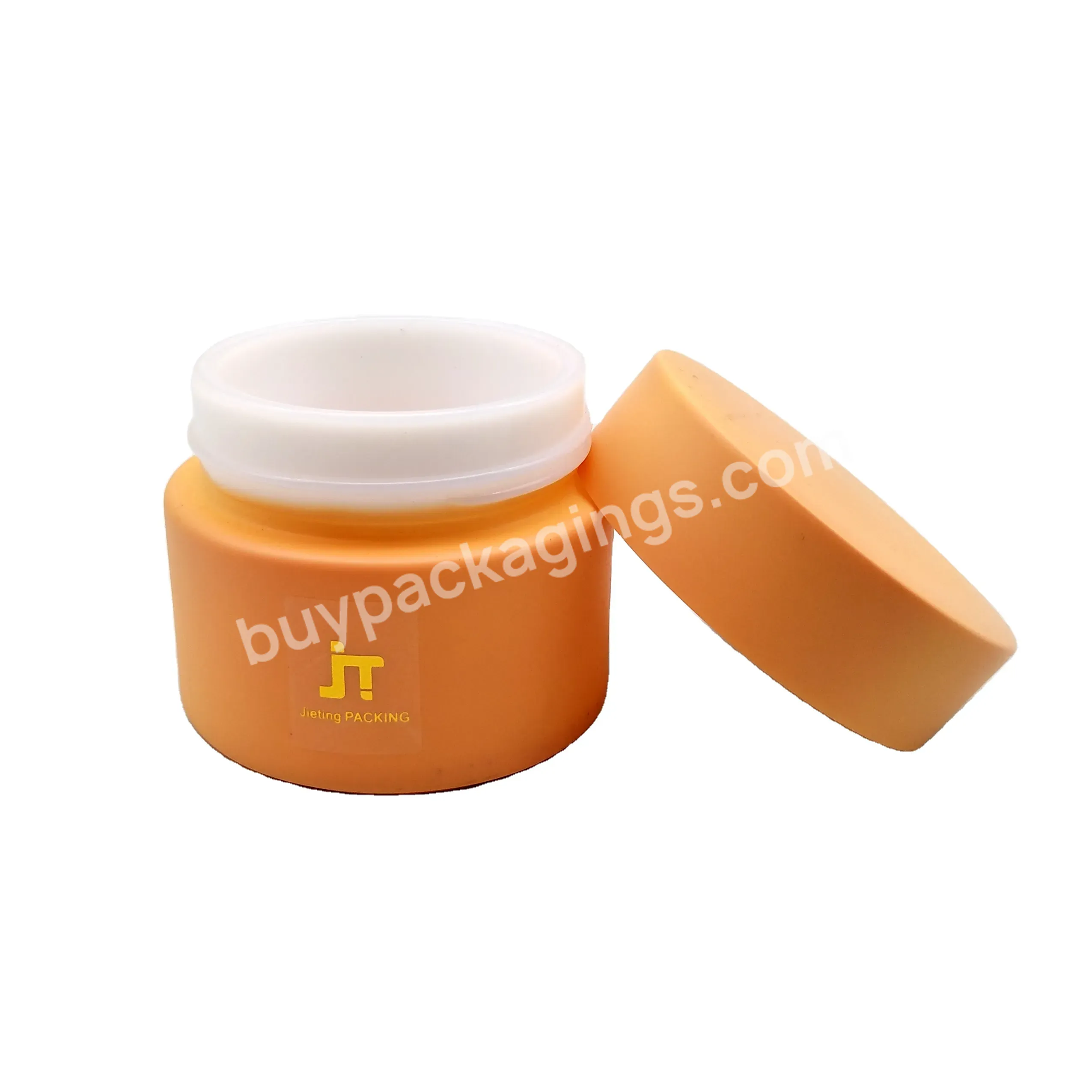 5g 10g 15g 20g 30g 50g 60g 100g 200g Ceramic Orange Green Pink Containers Facial Cream Eye Gel Cosmetic Glass Jar For Cream