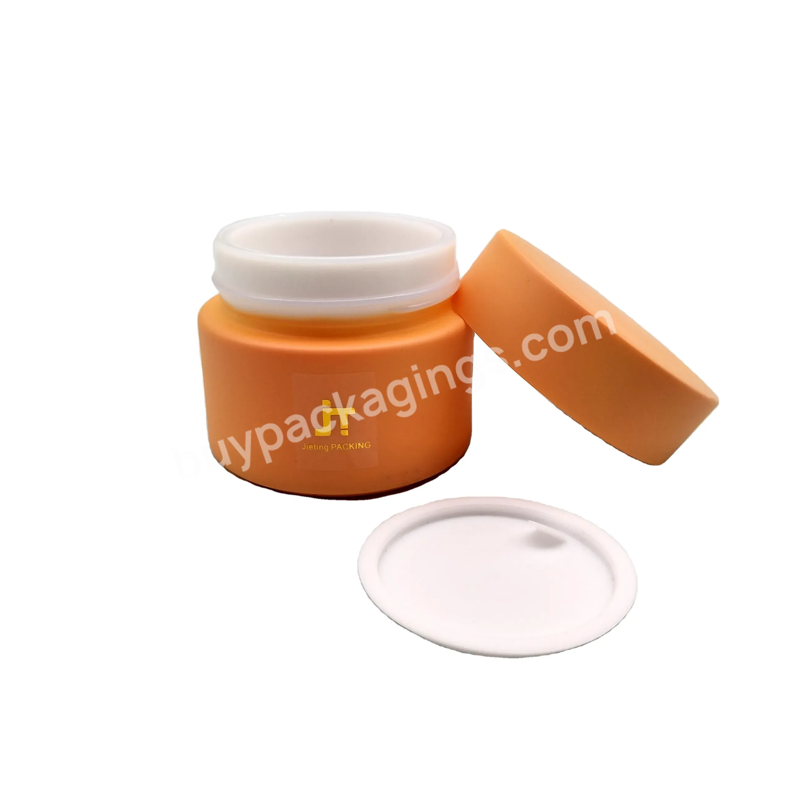 5g 10g 15g 20g 30g 50g 60g 100g 200g Ceramic Orange Green Pink Containers Facial Cream Eye Gel Cosmetic Glass Jar For Cream