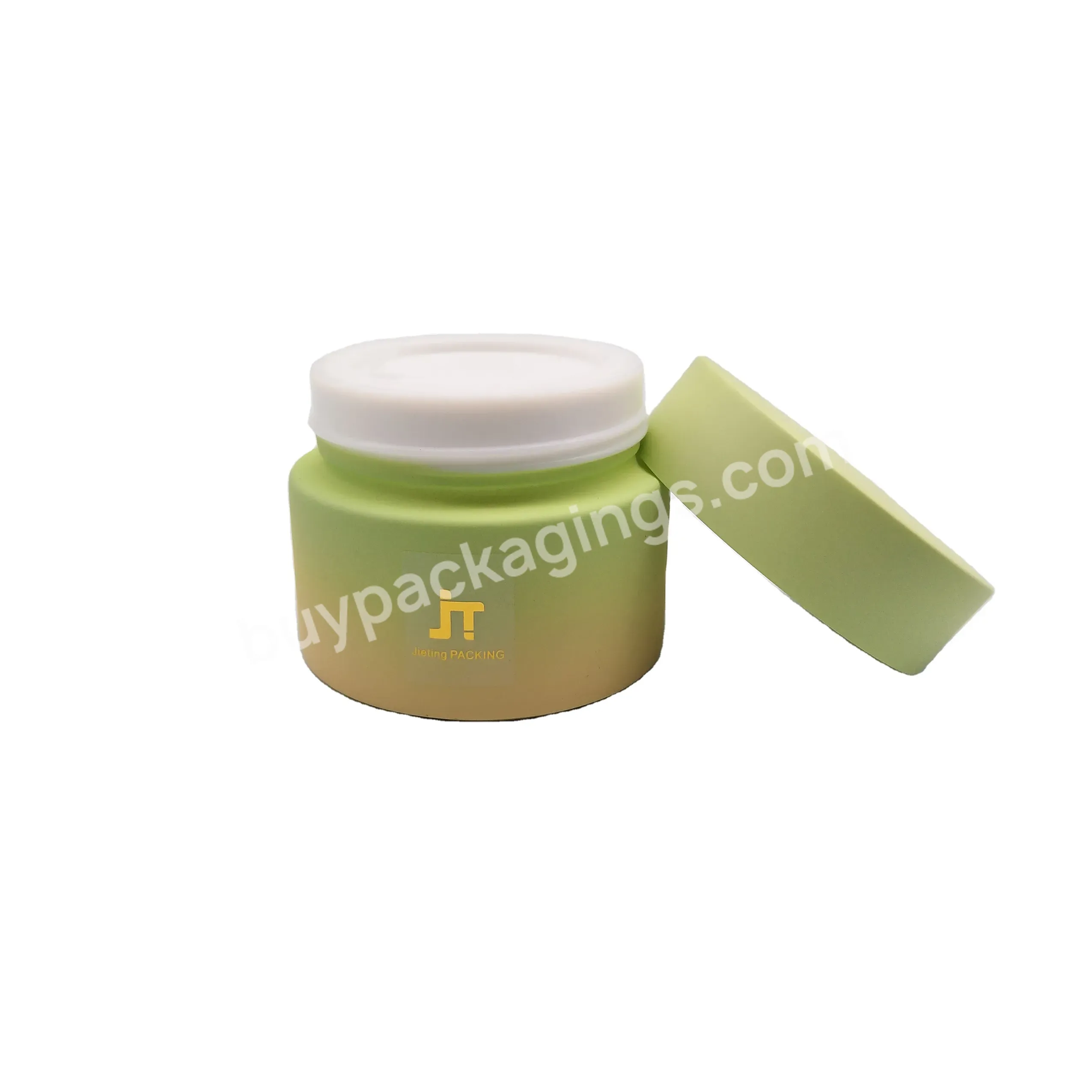 5g 10g 15g 20g 30g 50g 60g 100g 200g Cosmetic Packaging Colorful Ceramic Empty Make Up Containers Glass Jar For Cream