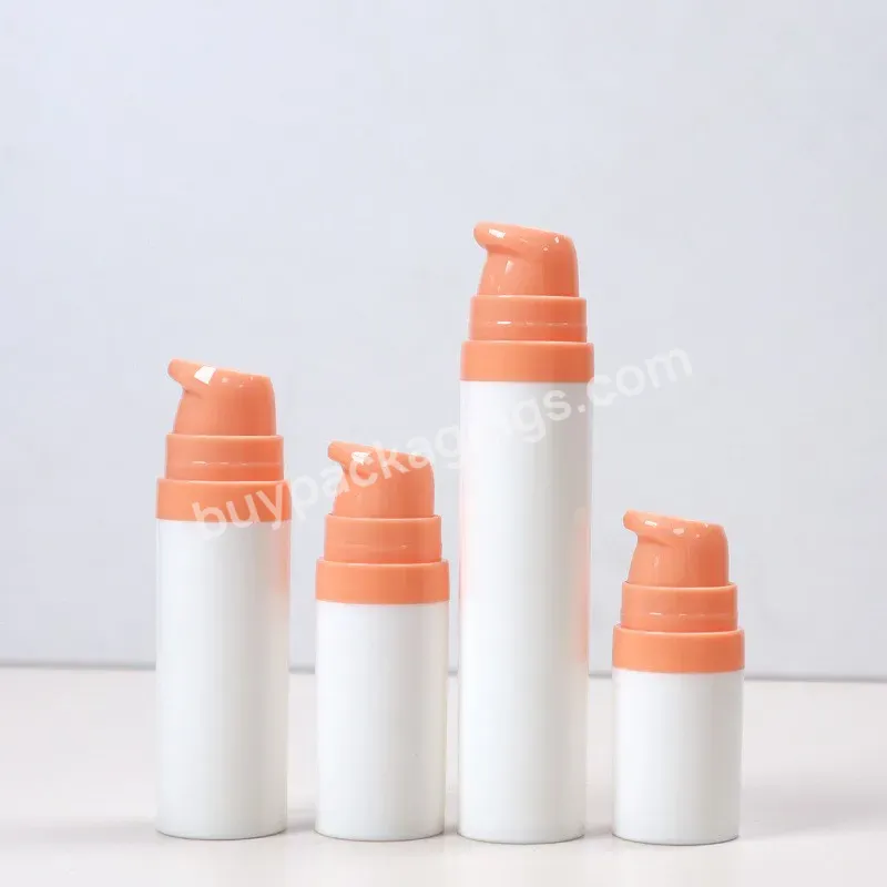 5g 10g 15g 25g Airless Vacuum Pump Bottle Round Pp Airless Pump Bottle Airless Serum Bottle