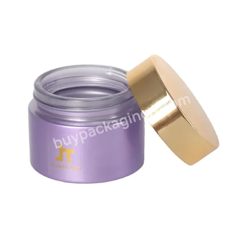 5g 10g 15g 30g 50g 60g 100g 150g 200g Colorful Custom Body Scrub Hair Mask Cleansing Mud Mask Glass Jar With Lid