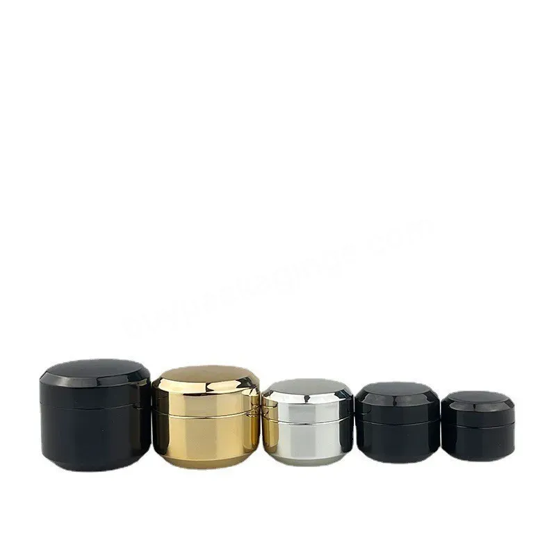 5g 8g 10g 15g 30g Pp Cosmetic Jar Recycled Plastic Cosmetic Jars Black Cream Jar