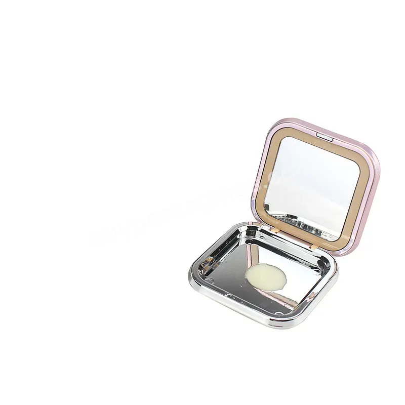 5g Square Magnetic Buckle Empty Packing Material Blush Jar Powder Jar With Puff Position Magic Color Craft Eyeshadow Jar