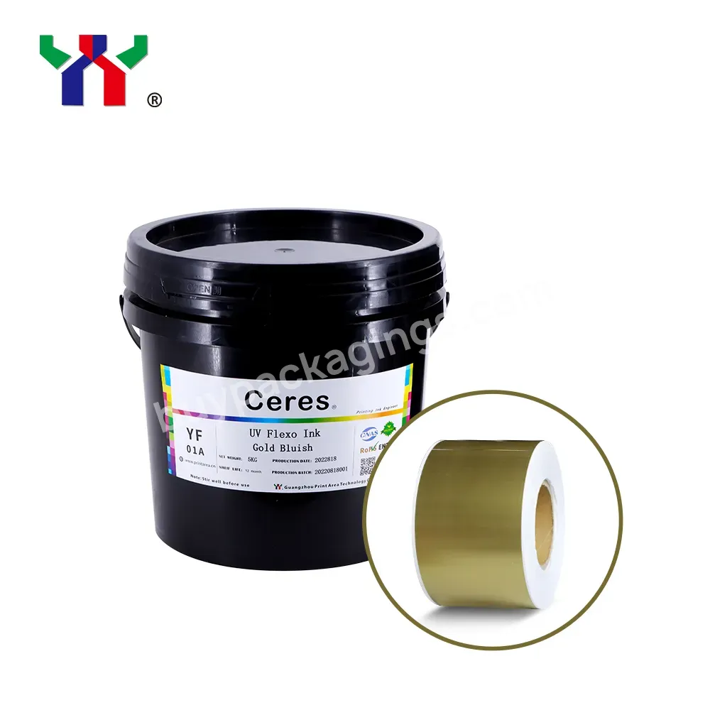 5kg/barrel Label Printing Ceres Uv Flexo Ink