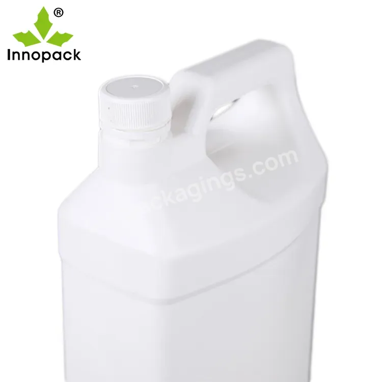 5l 10l 4 Liter White Hdpe Plastic Jerry Can For Oil Packing