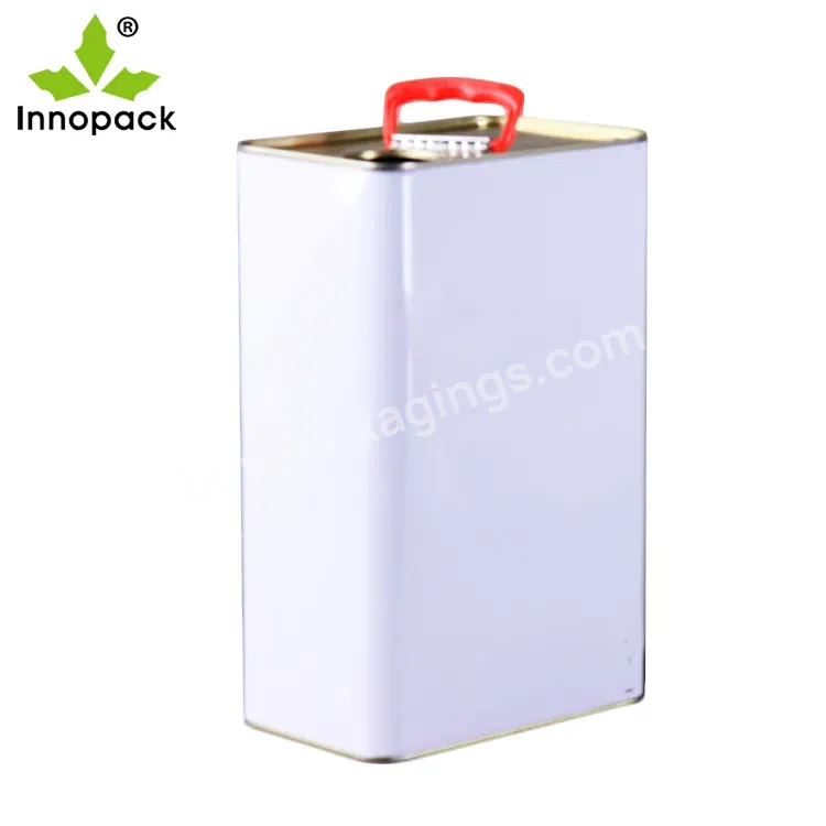 5l Square Tin Can,Support Printing,Anti-corrosion,Made In China
