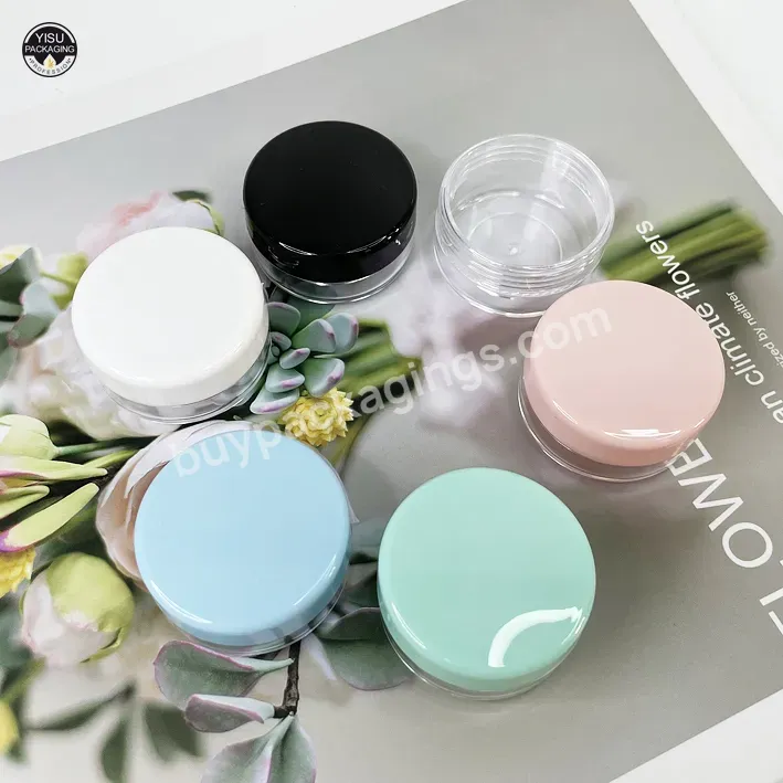 5ml 10ml 10g 5g 3g 3ml 20g 20ml Custom White Pink Empty Plastic Lip Scrub Cosmetics Containers For Packaging