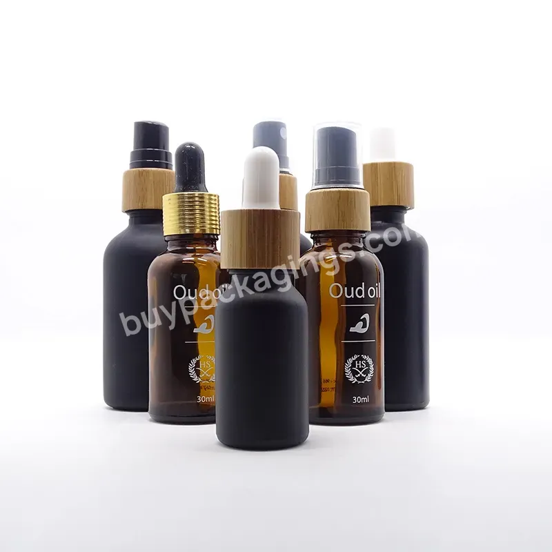 5ml 10ml 15ml 20ml 30ml 50ml 100ml Amber Empty Round Glass Bottles With Aluminium Gold Cap For Facial Cosmetic