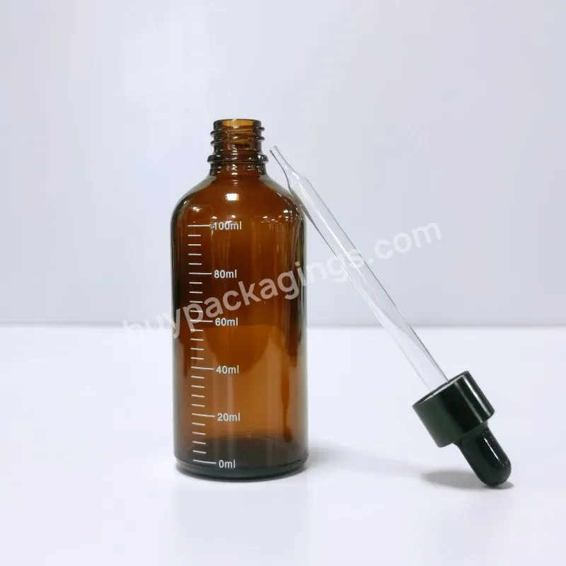 5ml 10ml 15ml 20ml 30ml 50ml 100ml Amber Essential Oil Glass Dropper Bottle Wholesale Dropper Bottles