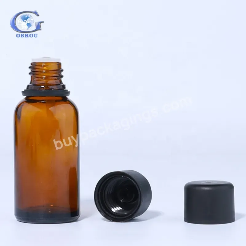 5ml 10ml 15ml 20ml 30ml 50ml 100ml Empty Amber Glass Dropper Bottle With Insert For Aroma Essential Oil