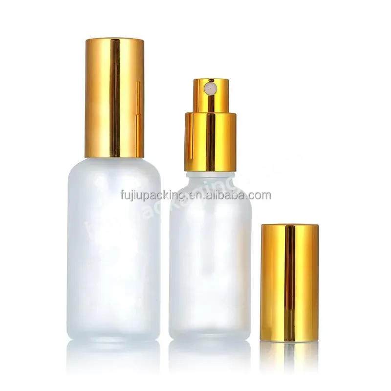 5ml 10ml 15ml 20ml 30ml 50ml 100ml Frost Glass Perfume Spray Bottle With Mist Spray Cap Essential Oil Spray Glass Bottle