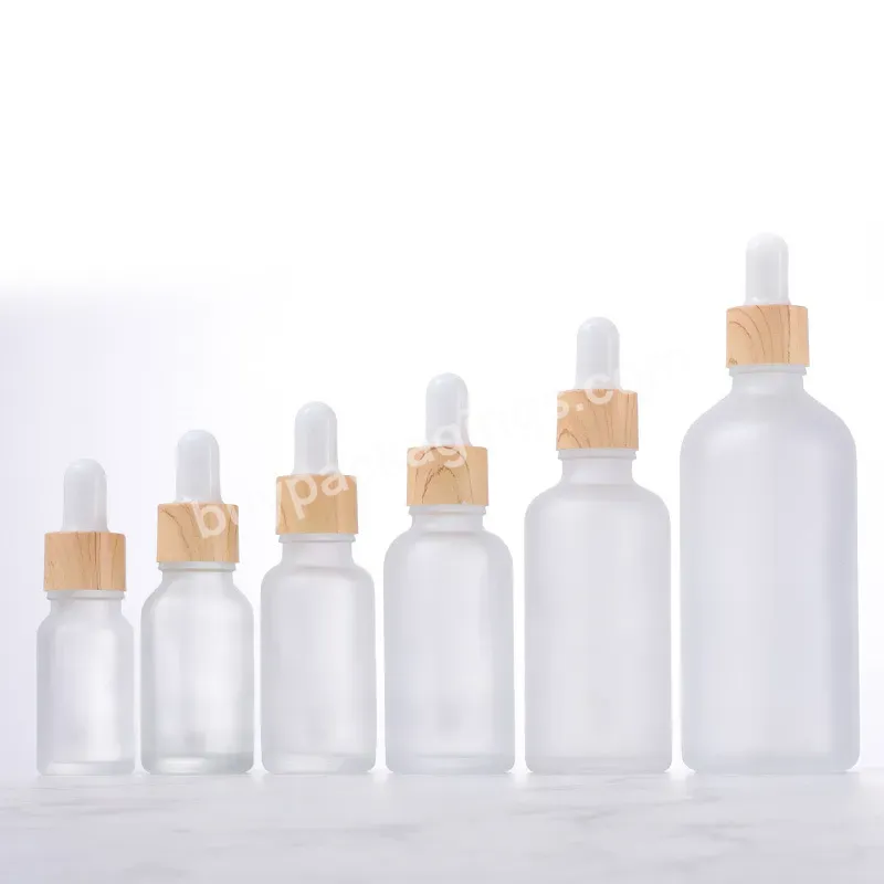 5ml 10ml 15ml 20ml 30ml 50ml 100ml Frosted Glass Dropper Bottle Essential Oil Bottles