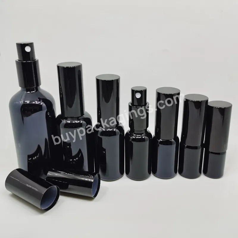 5ml 10ml 15ml 20ml 30ml 50ml 100ml Glass Round Bottle Empty Essential Oil Dropper Bottle Refillable Essential Oil Dropper Bottle